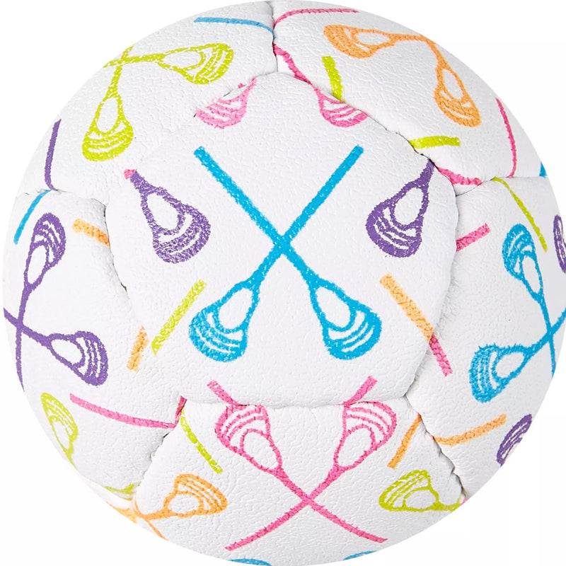 Swax Lax Lacrosse Training Ball - Neon Lax Sticks - Back